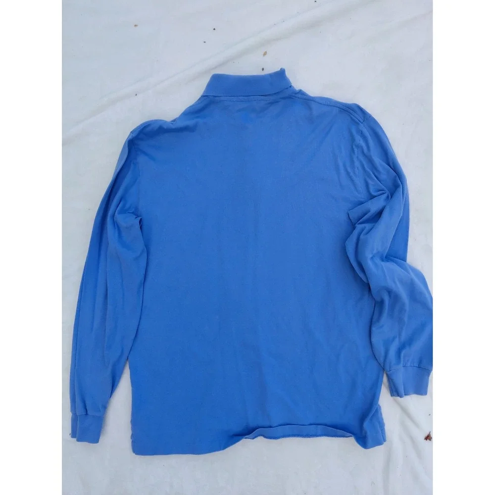 Polo Golf Ralph Lauren Polo Golf Shirt Men's Size Large Long Sleeve Blue